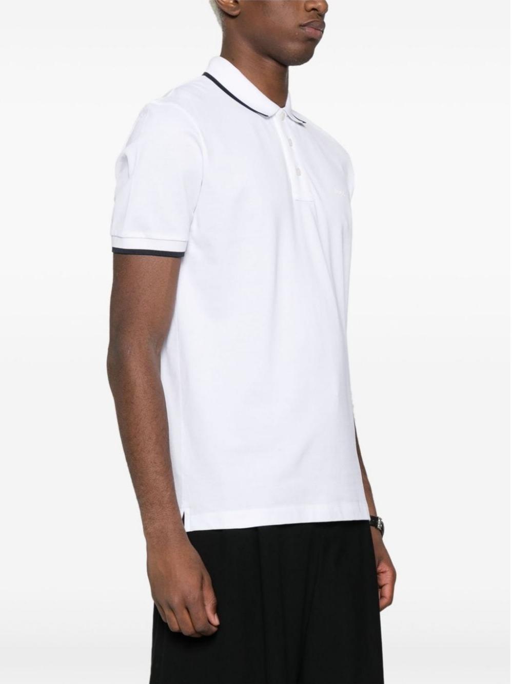 Polo Parlay BOSS Blanco para Hombre.
