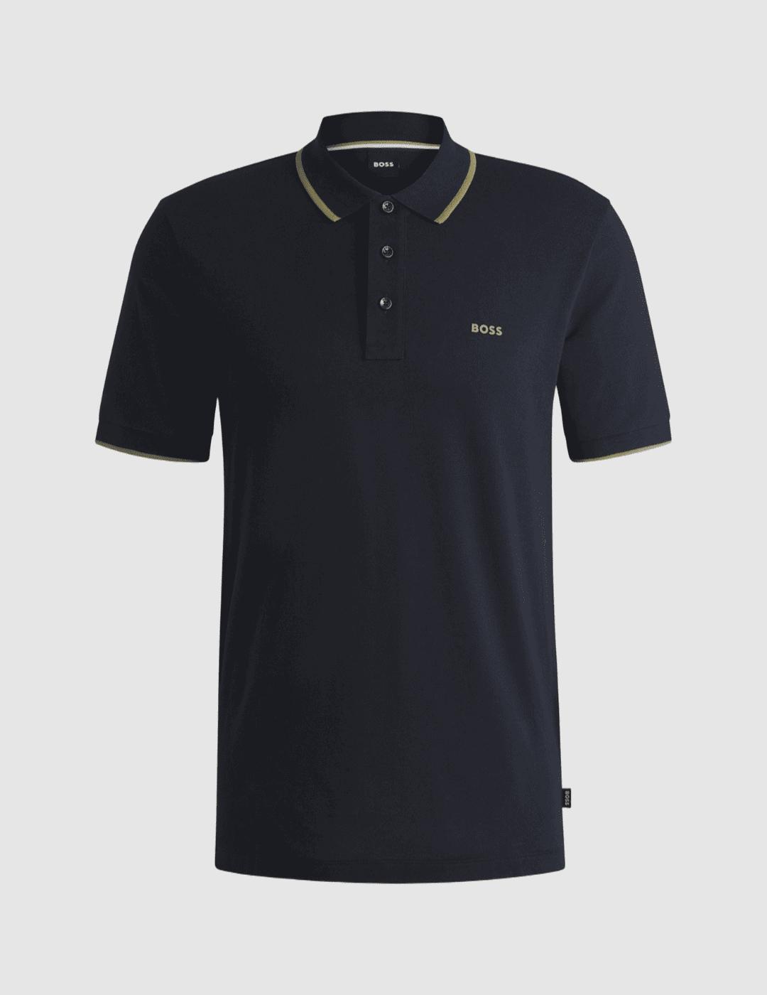 Polo Parlay BOSS Azul Marino para Hombre