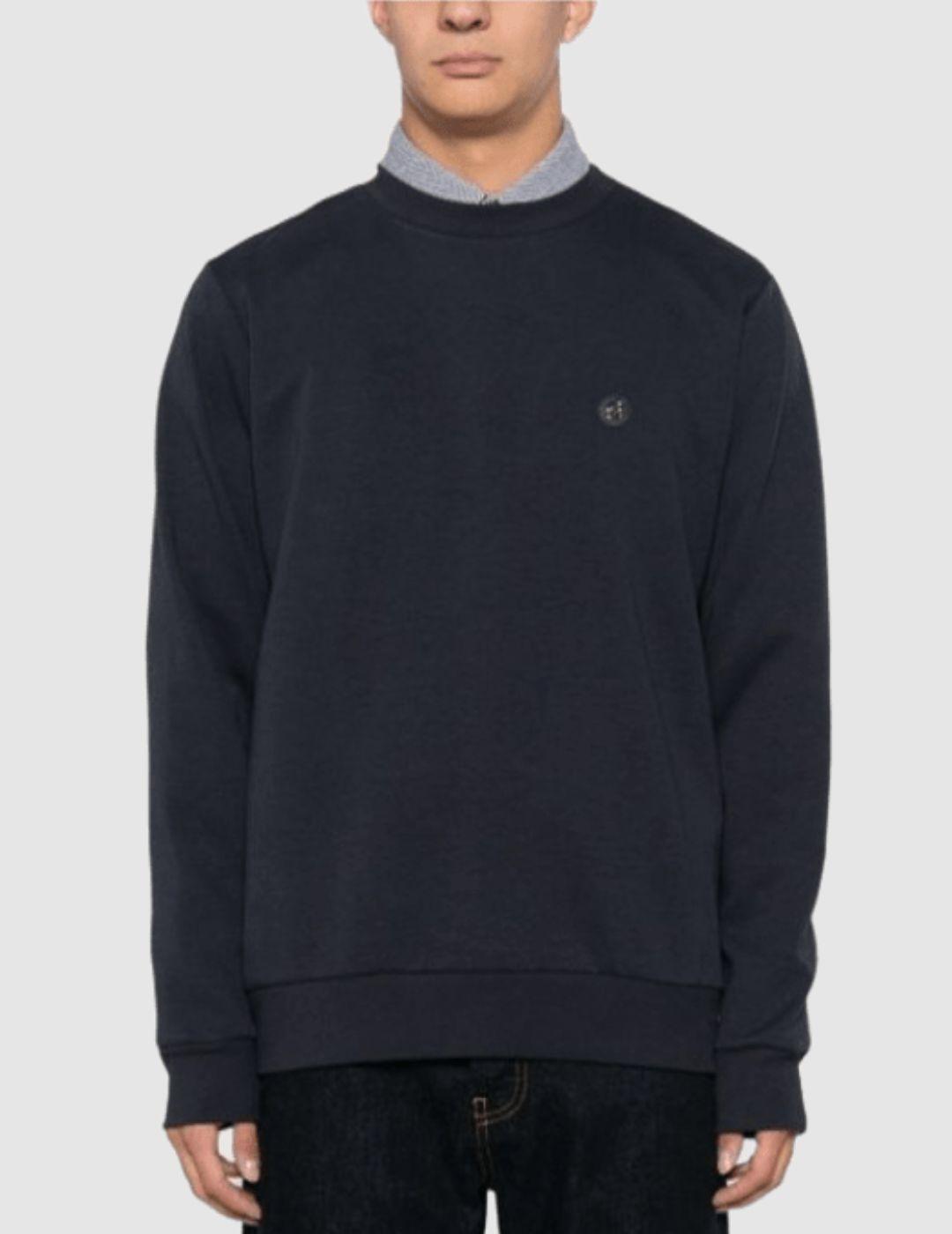 Sudadera BOSS azul para hombre.