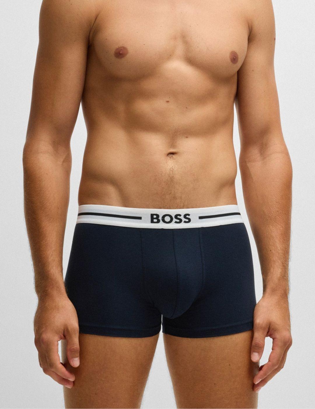 Pack Tres Boxers Estampado BOSS