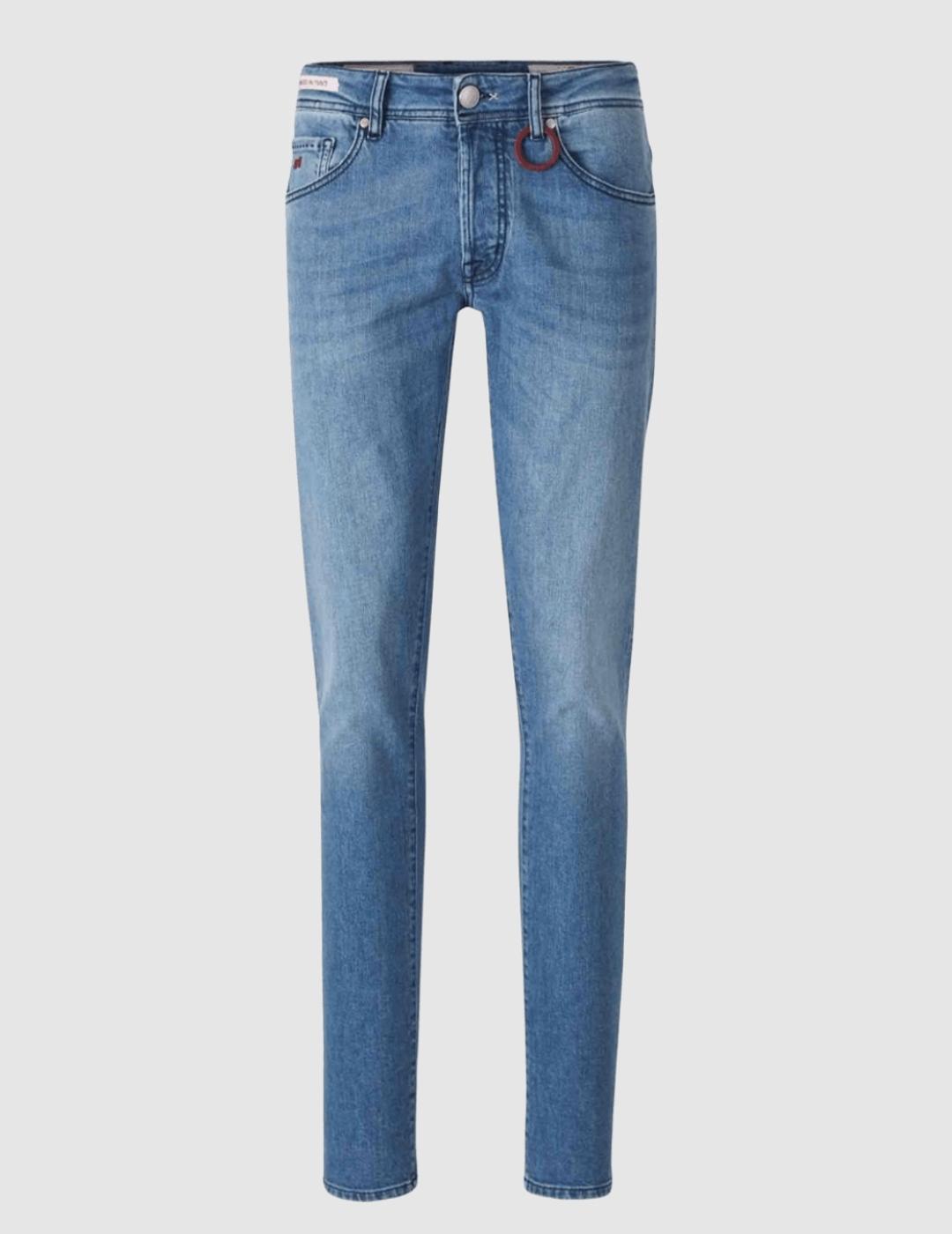 Jeans Tramarossa azul claro para hombre.