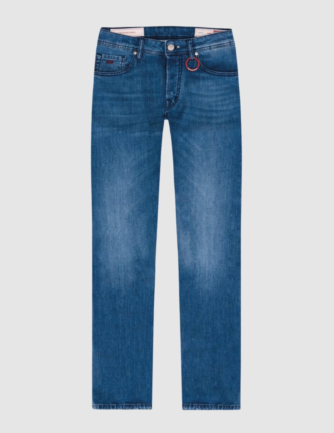 Jeans Tramarossa denim para hombre.