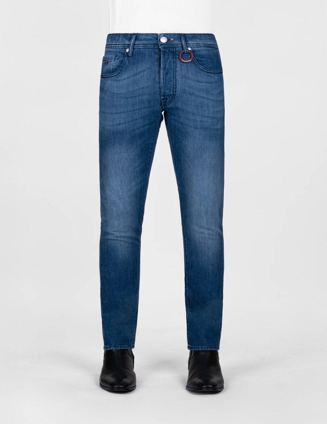 Jeans Tramarossa denim para hombre.