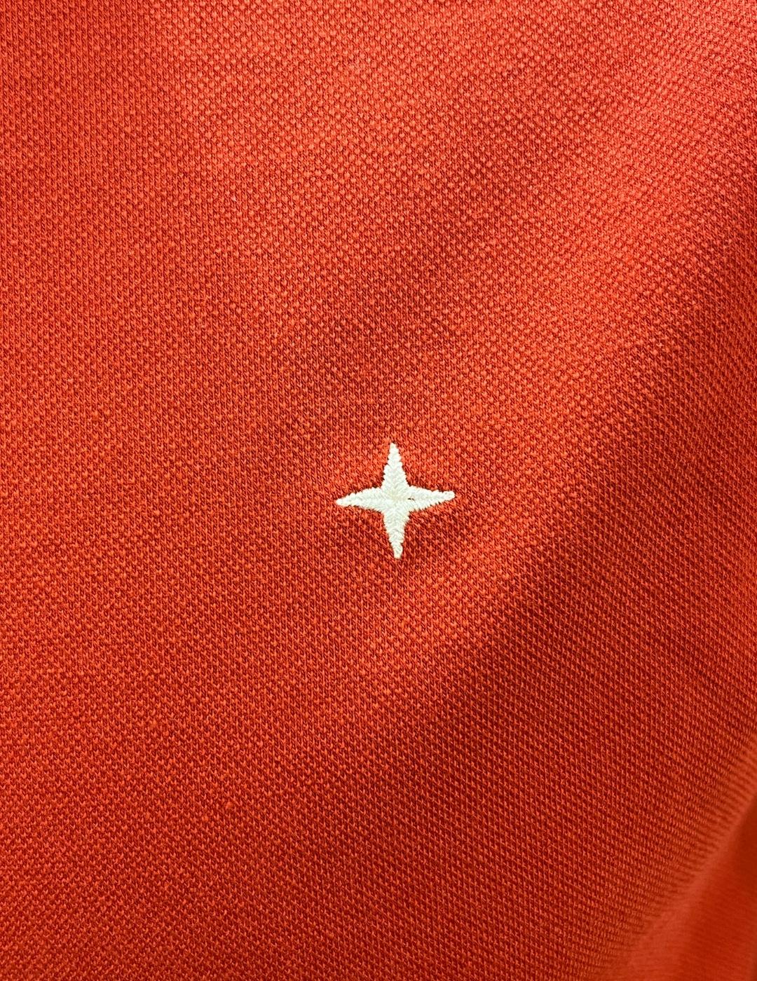 Polo algodón Stone Island estrella bordada