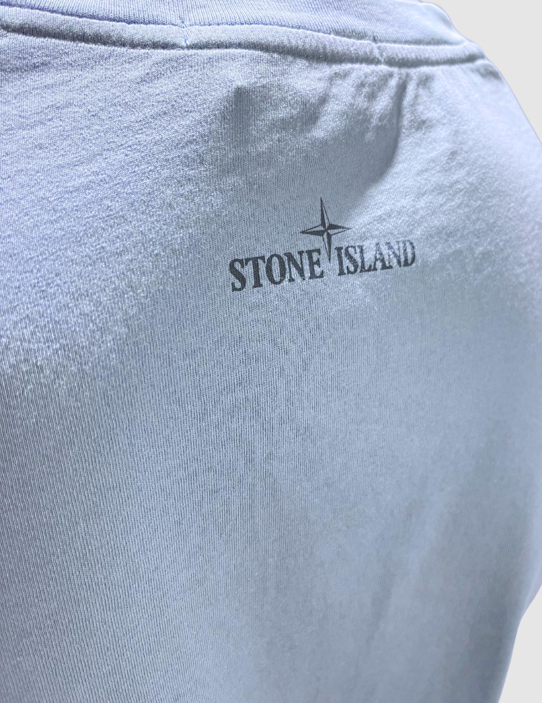 Camiseta Stone Island Azul Hombre