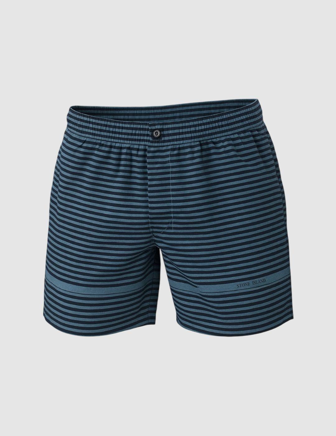 Bañador Stone Island Azul Hombre.