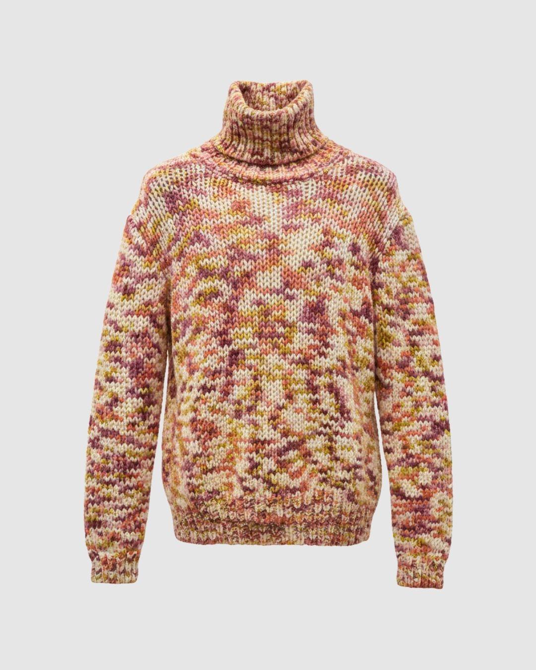 Jersey Multicolor Lana Cuello Cisne