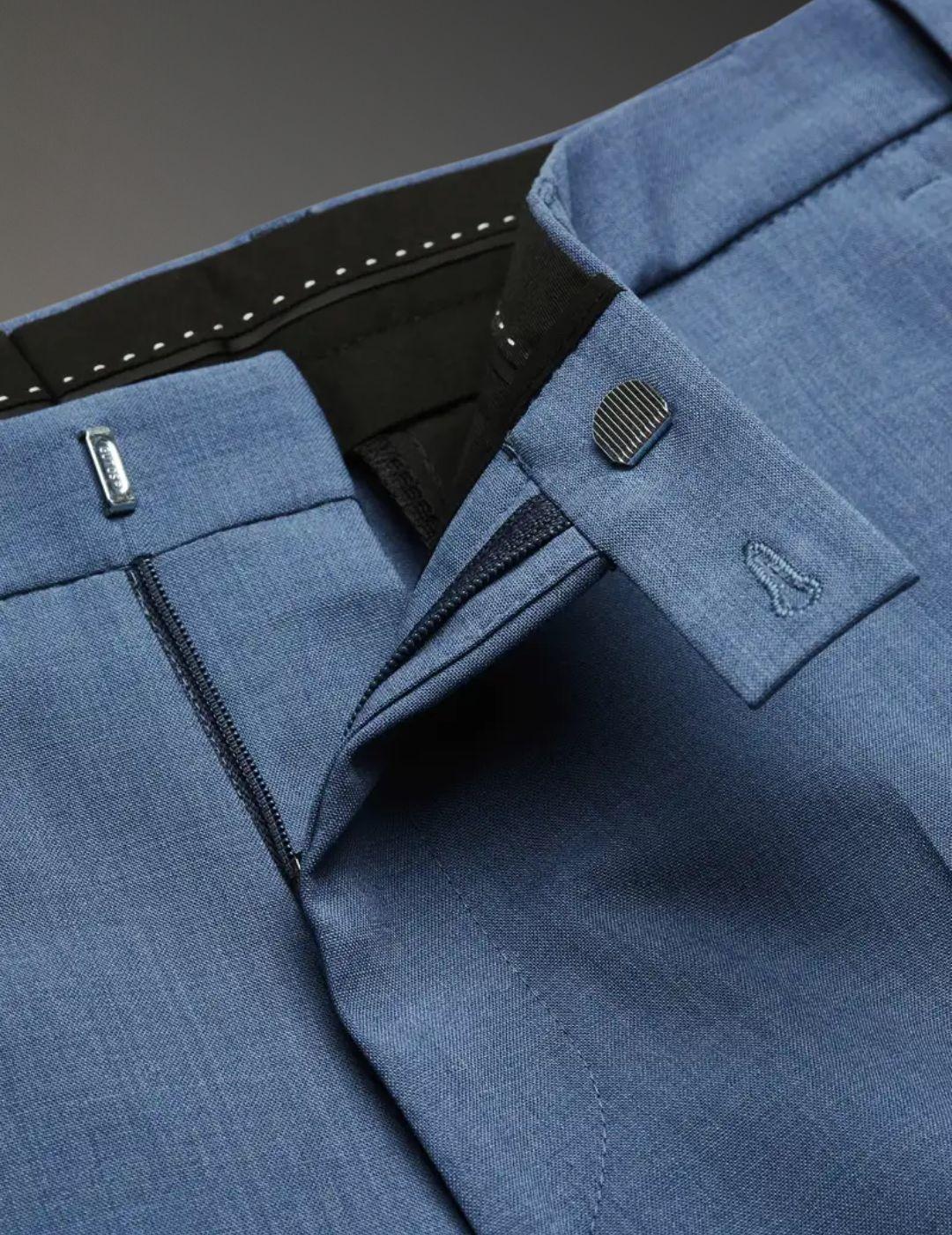 Traje 3 Pcs. Slim Azul Celeste DIGEL