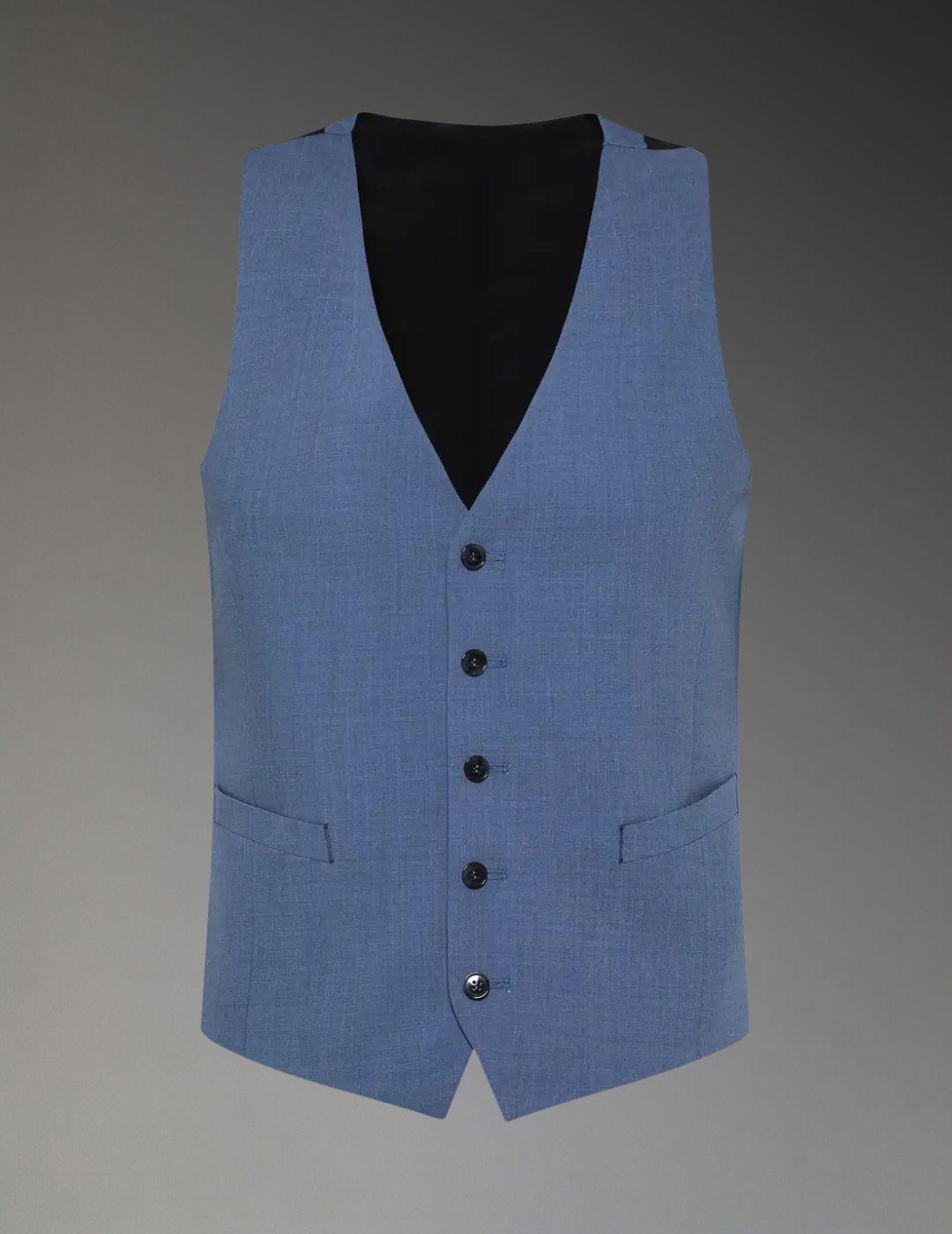 Traje 3 Pcs. Slim Azul Celeste DIGEL