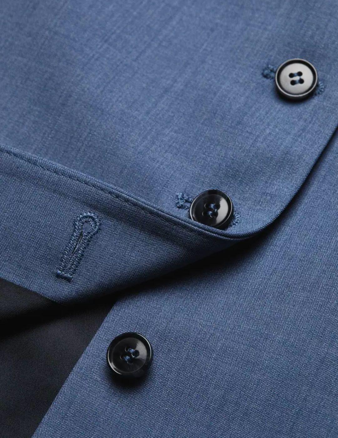 Traje 3 Pcs. Slim Azul Celeste DIGEL