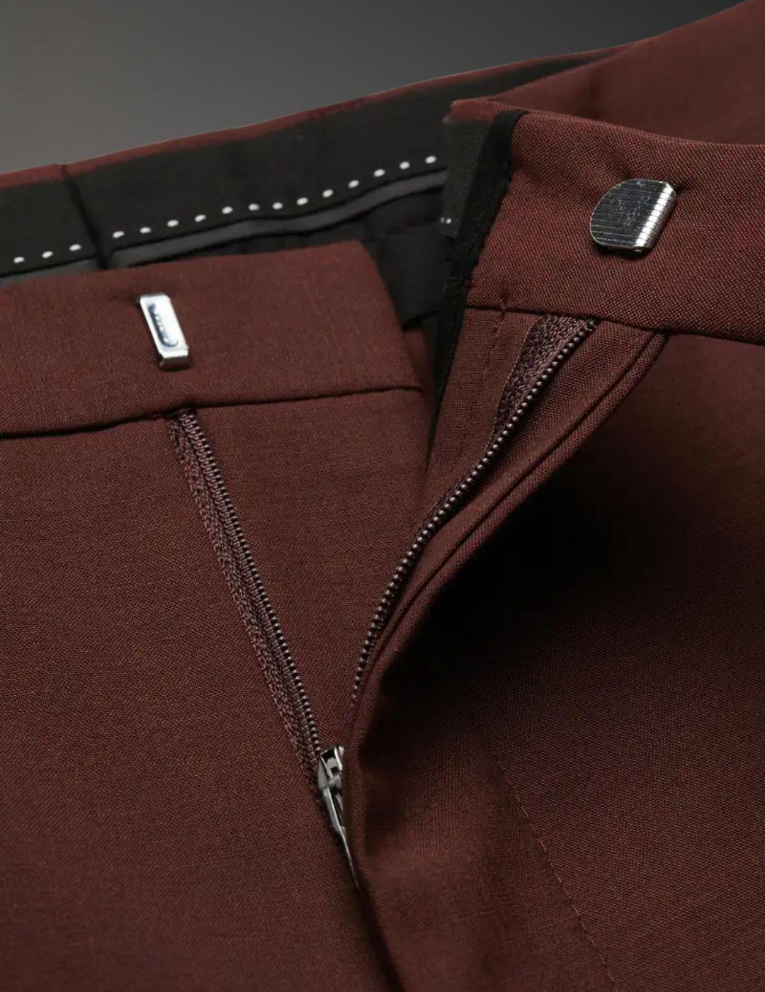 Traje 3 Pcs. Slim Terracota DIGEL