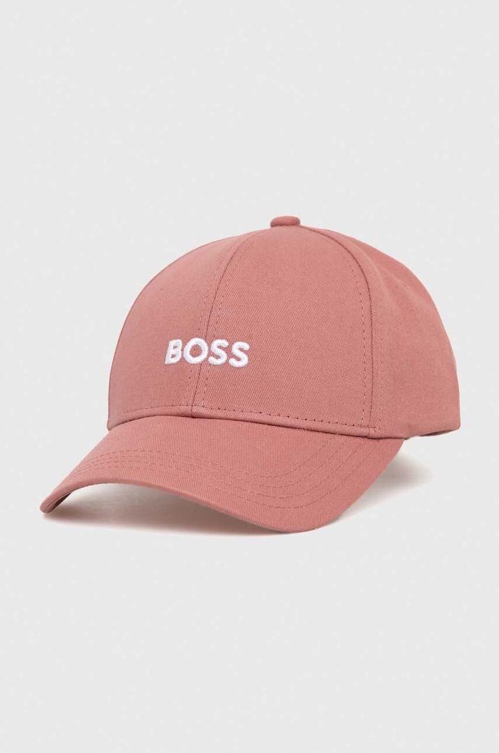 Gorra Hugo Boss rosa para hombre.