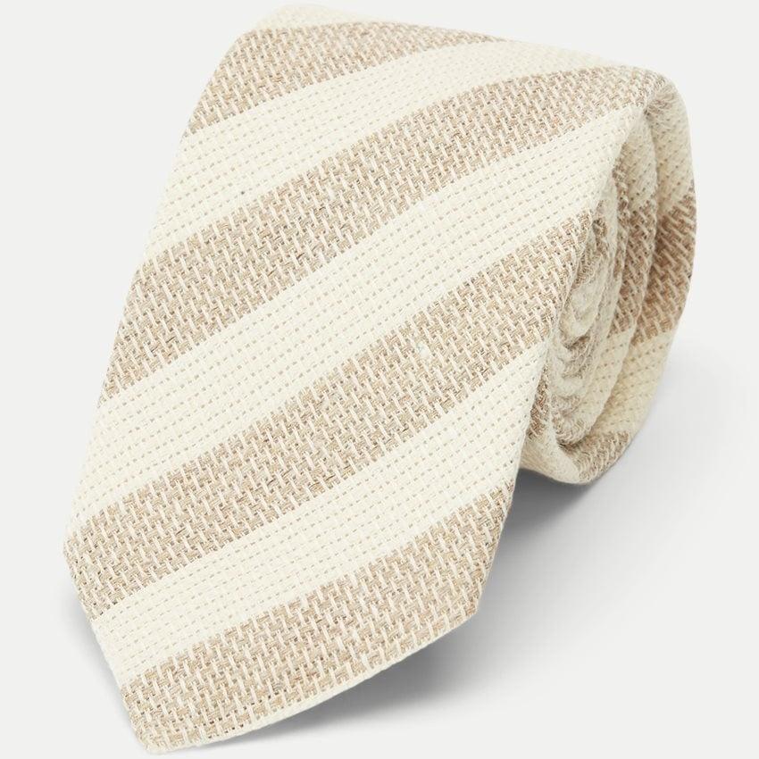 Corbata Hugo Boss en beige para hombre.
