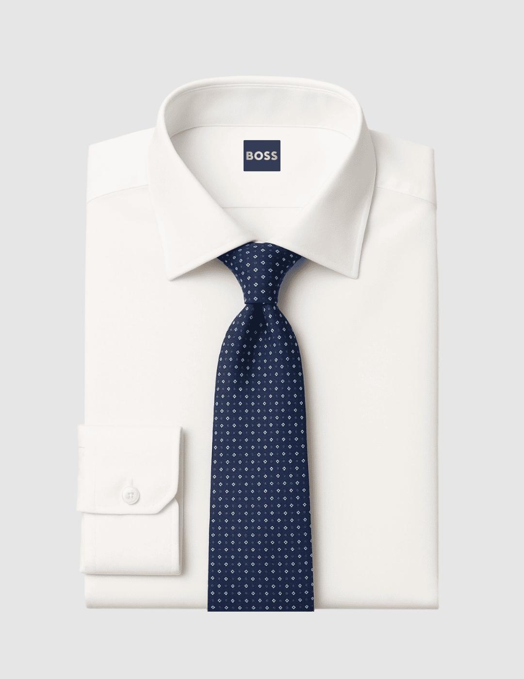 Corbata Hugo Boss Marino para Hombre