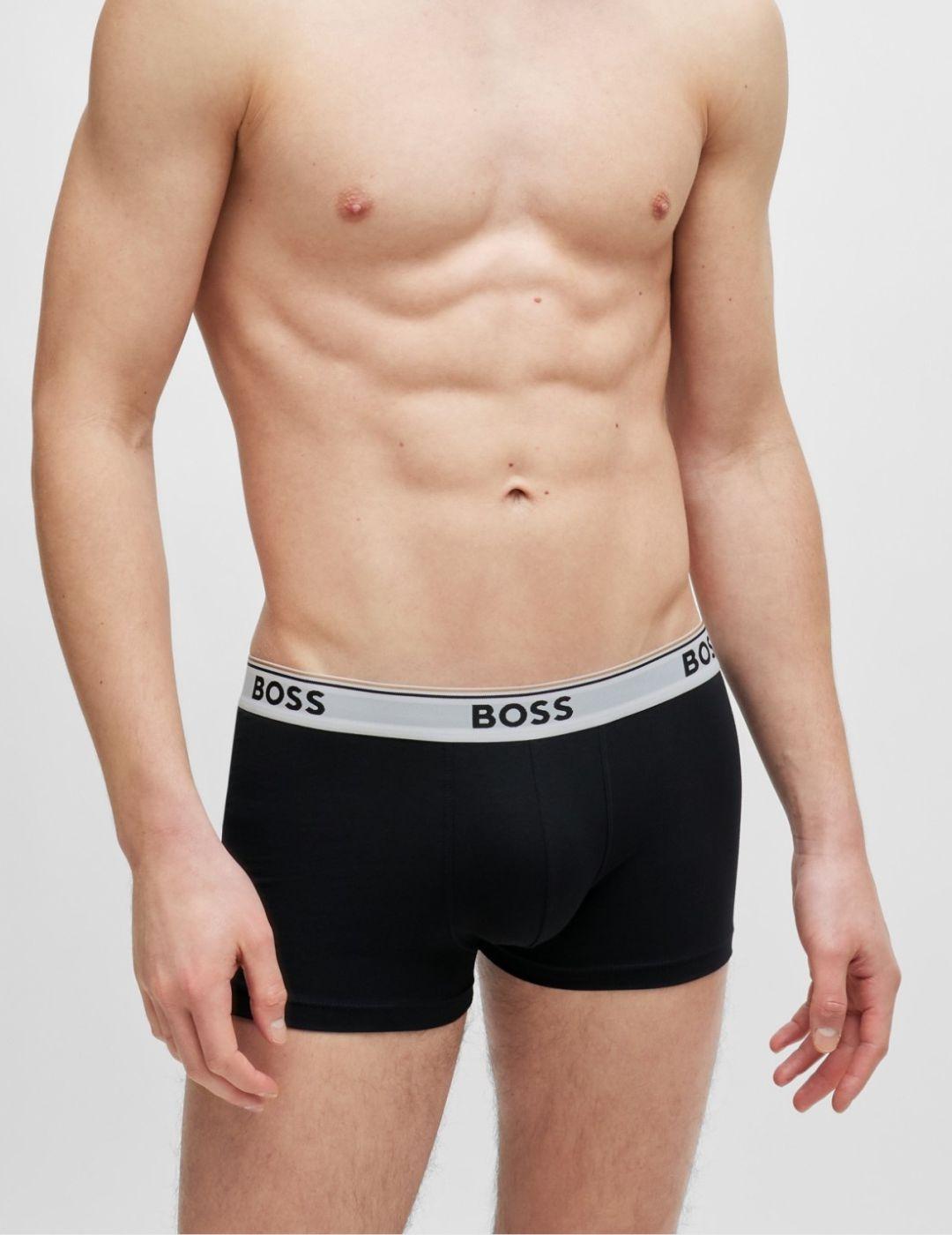 Pack Tres Boxers Negros BOSS