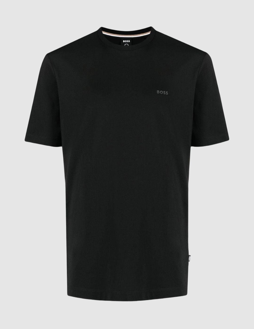 Camiseta BOSS Negro Hombre.