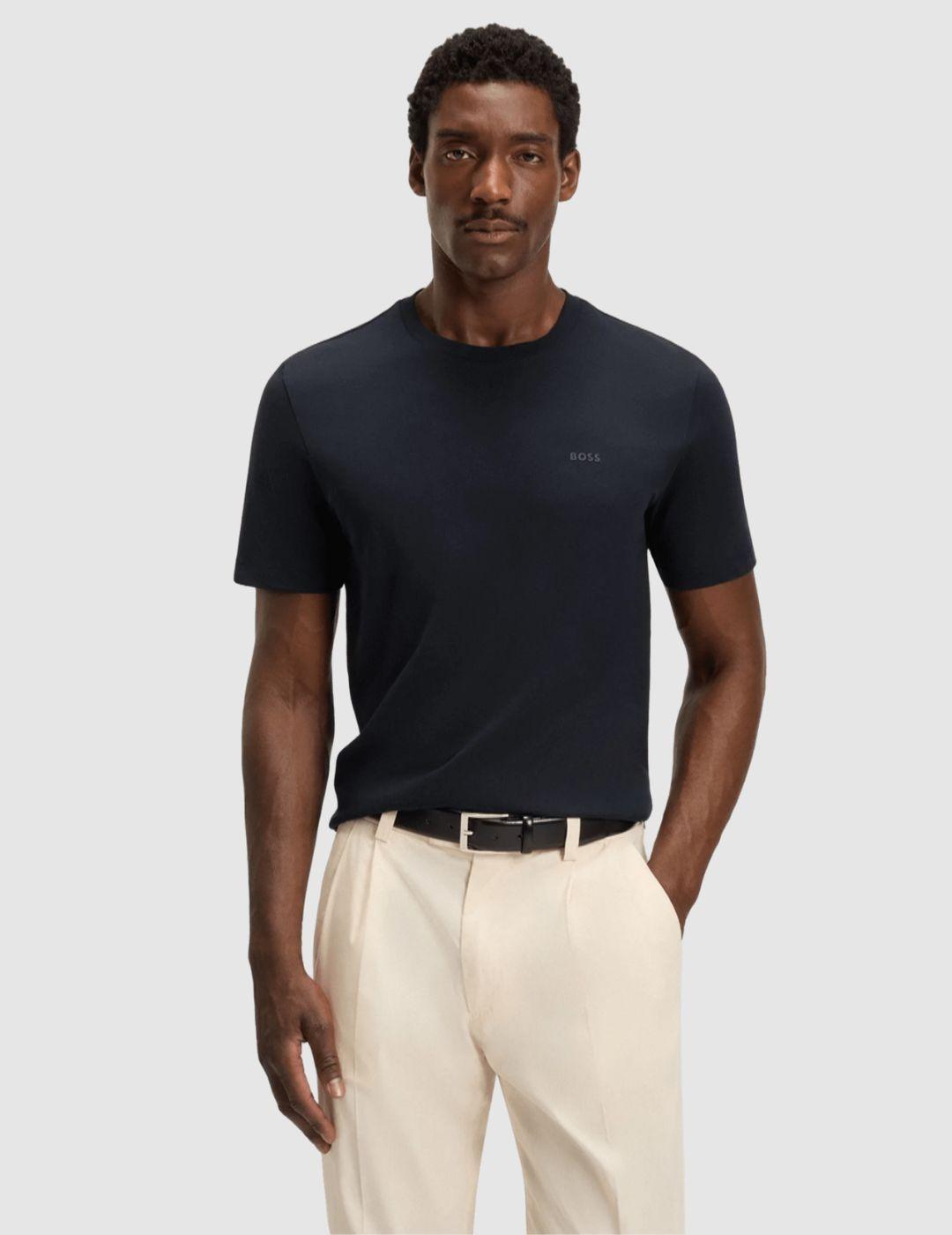 Camiseta BOSS Marino Hombre