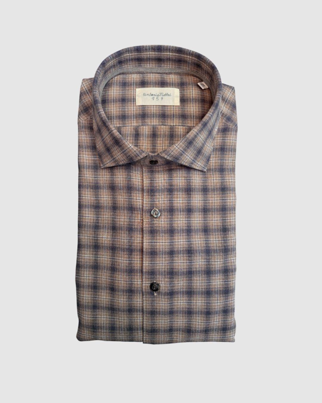 Camisa Cuadros Mattei