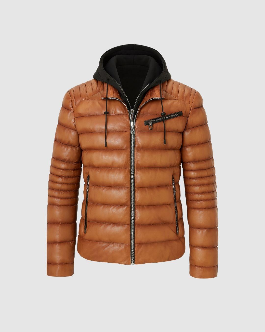 Cazadora Acolchada Piel