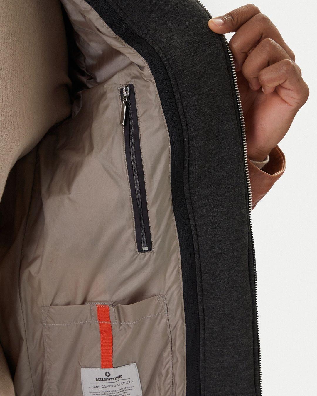 Cazadora Acolchada Piel