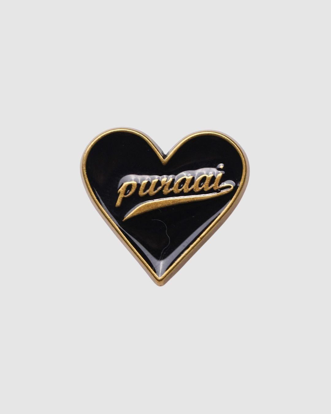 Pin Corazón Negro Puraai