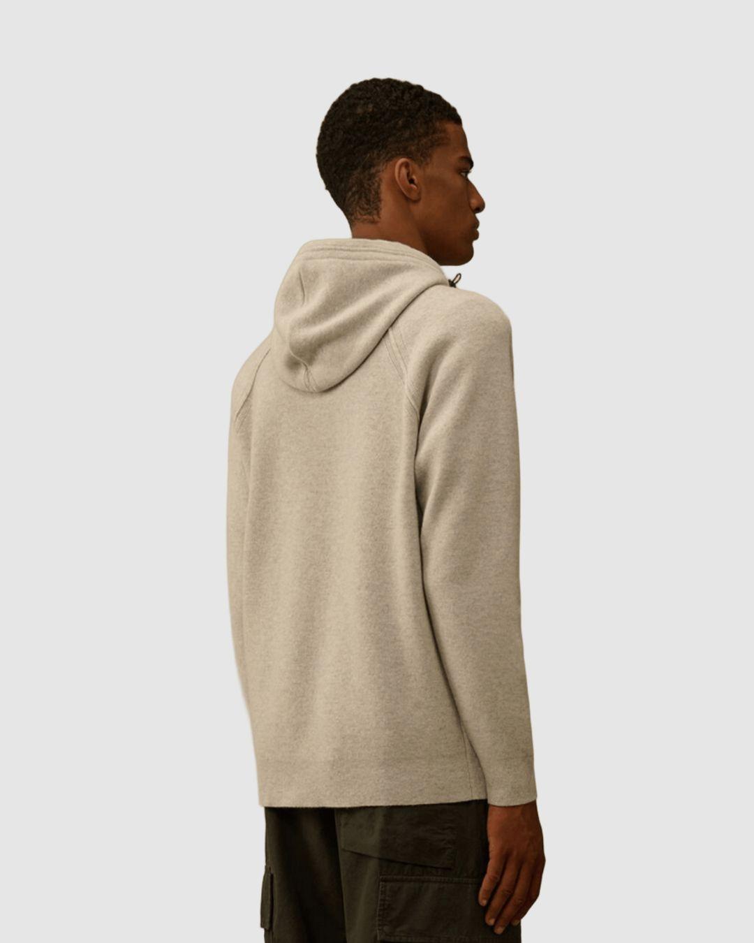 Chaqueta de lana con cremallera