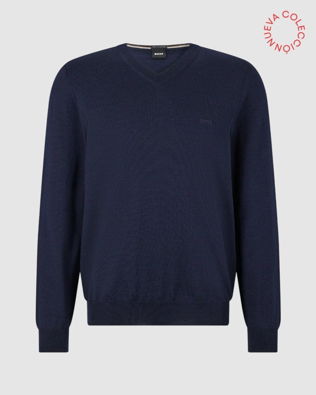 Jersey cuello en pico BOSS