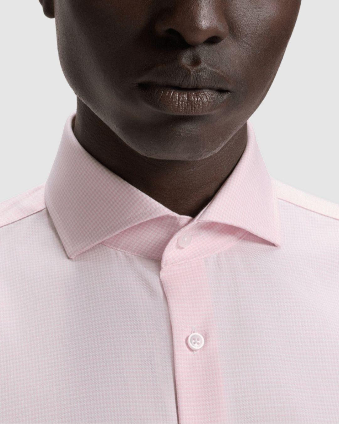 Camisa BOSS Microdibujo Rosa