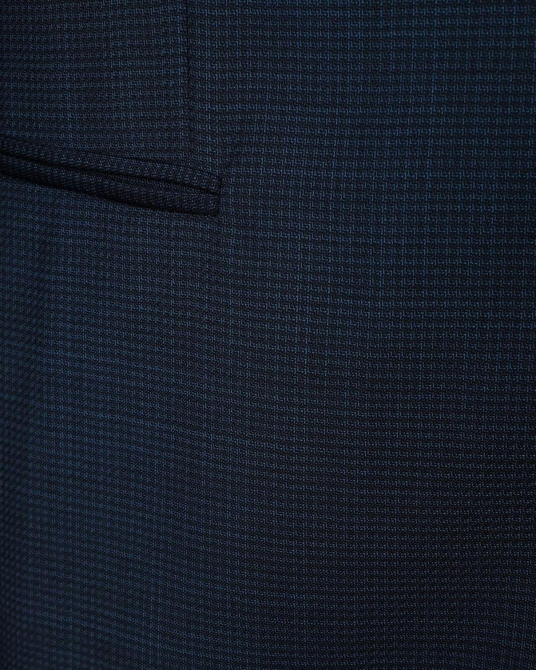 Traje BOSS Falso Liso Azul Marino