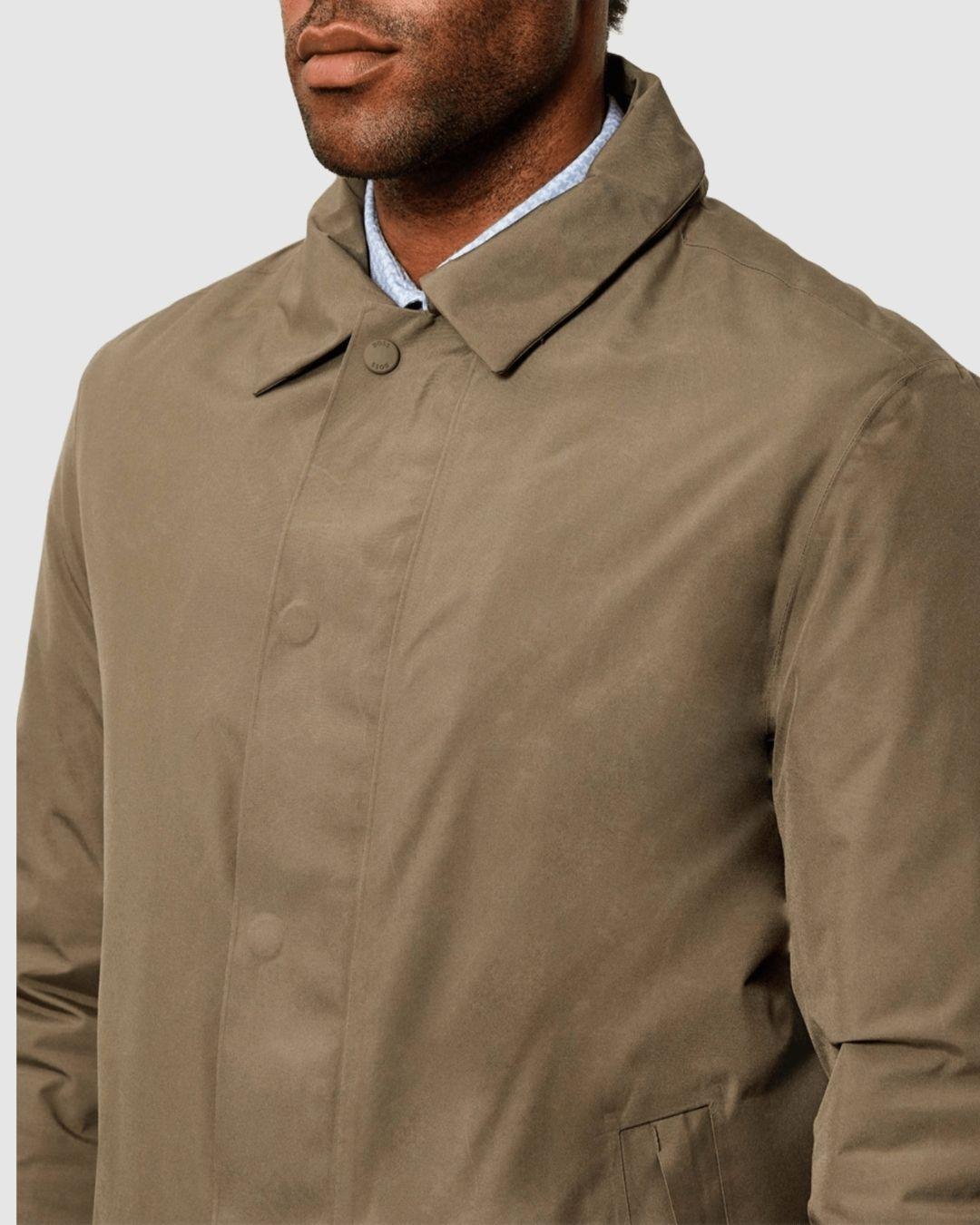 Abrigo impermeable de GORE-TEX® con pechera desmontable