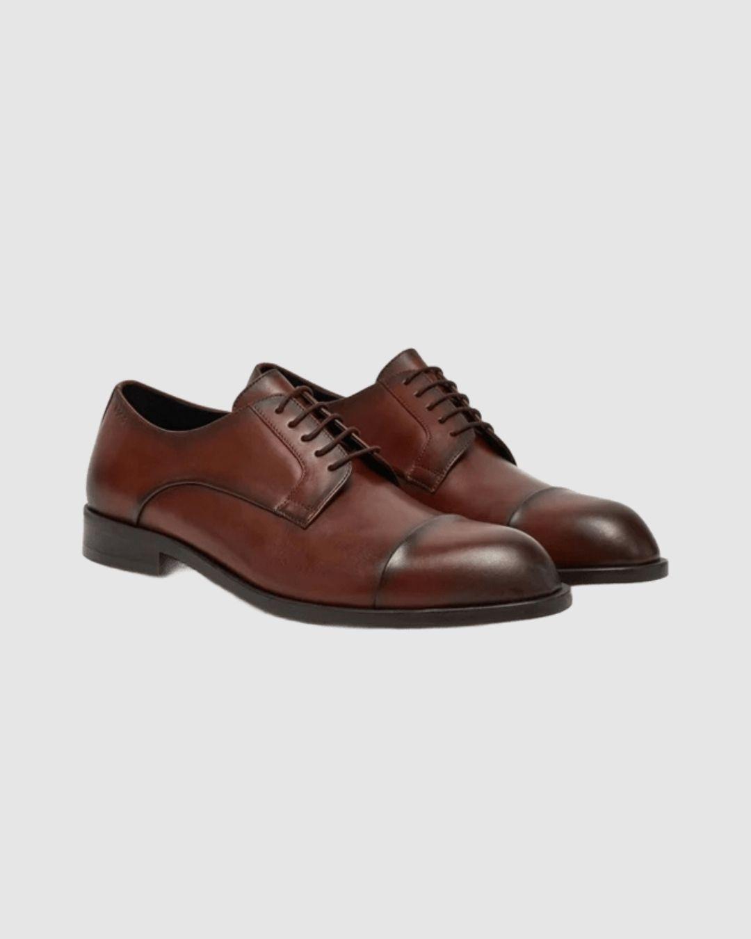 Zapato Derby BOSS Piel premium