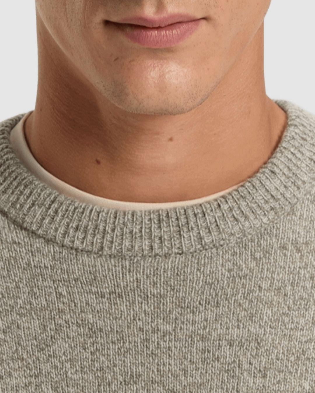 Jersey BOSS relaxed fit en lana virgen