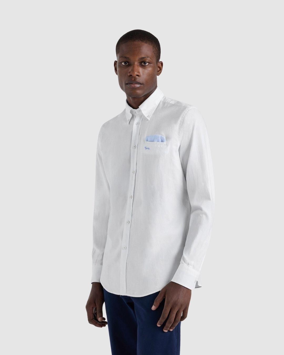 Camisa de Algodón con Pañuelo