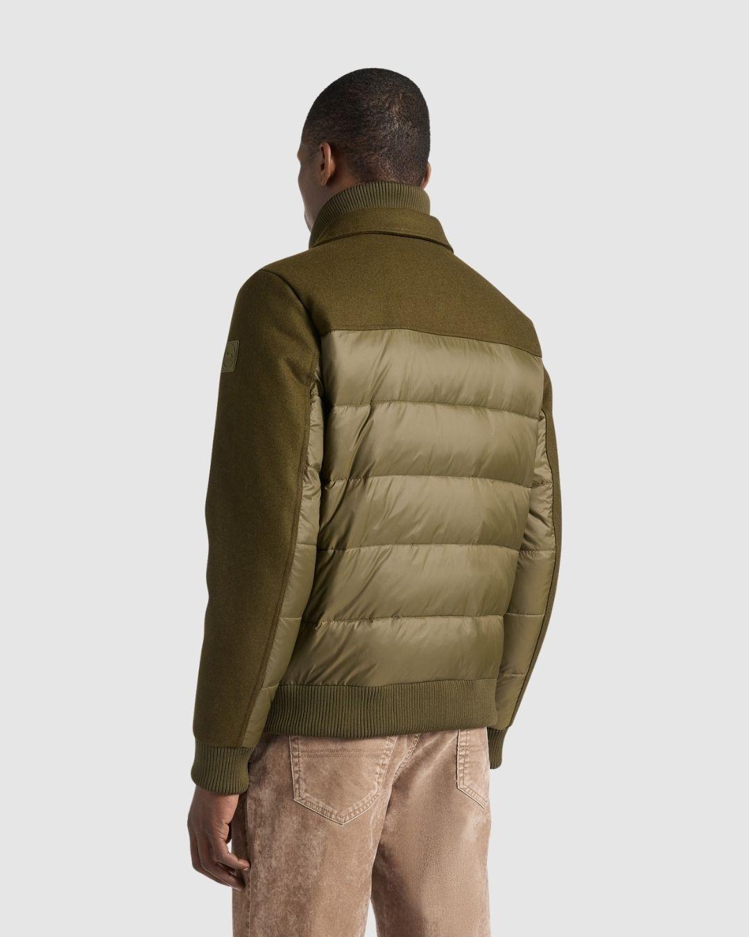 Chaqueta de Lana y Nailon 