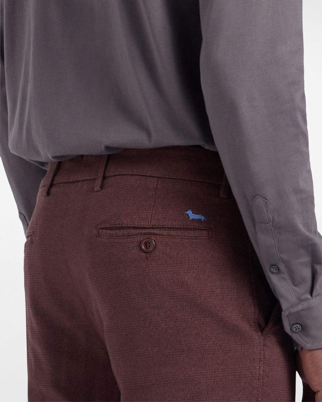 Pantalones Chino en Gabardina